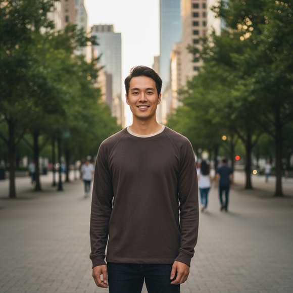 Banana Republic Men's 100% Cotton Sweater - Picture 2 of 6